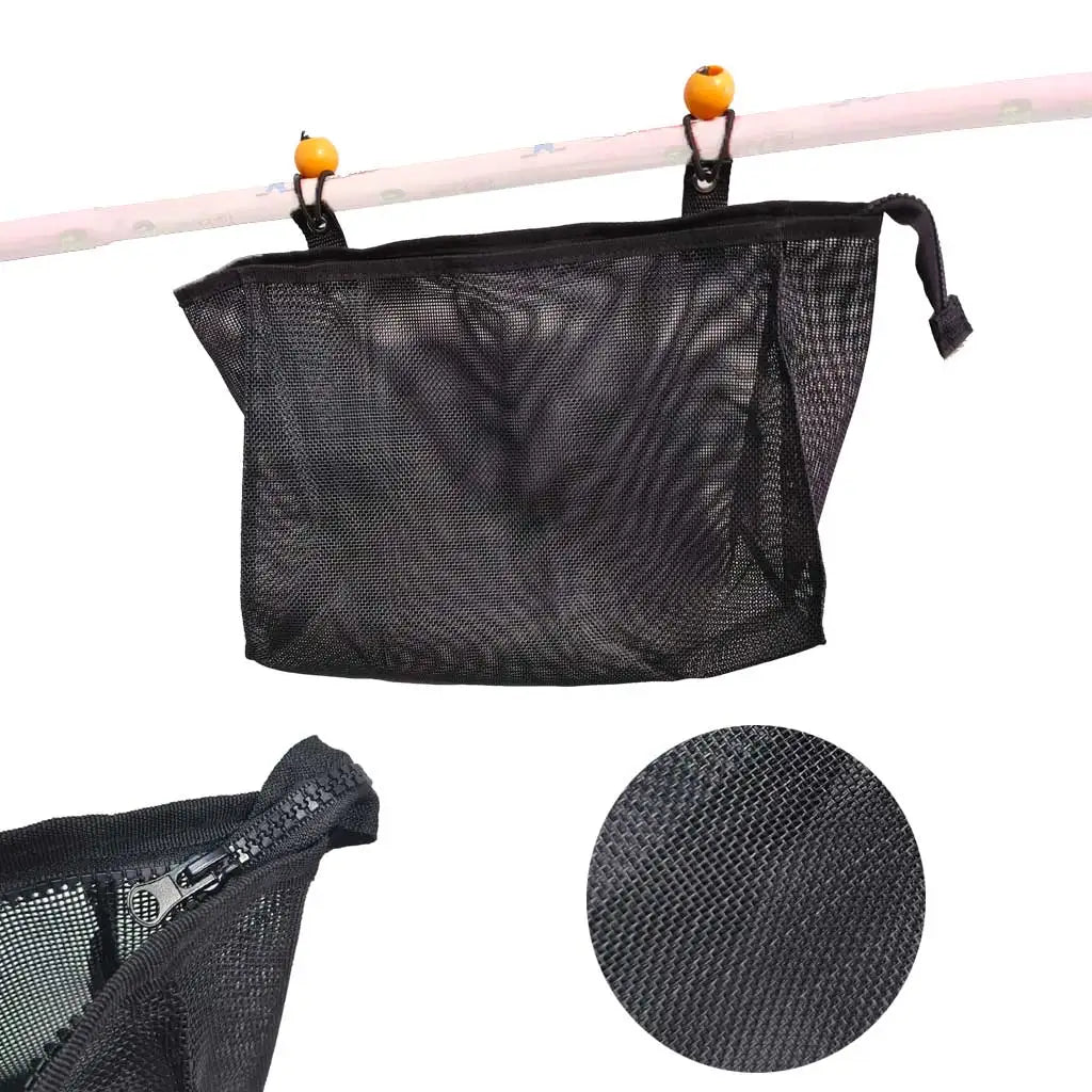 Big Size Heavy Duty Anchor Rope Zipper Pouch UV-Proof Mesh Storage Bag Line Organizer Pocket For Yacht Marine Boat Hanging Oasis Select