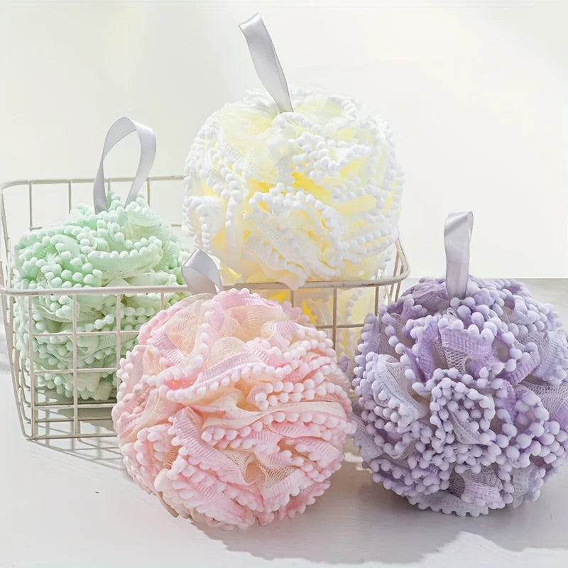 4Pcs Bath Ball, Bath Flower, Bath Products 4 Colors Oasis Select 4 Pieces