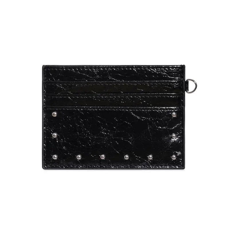 Slim PU Leather Card Wallet – Multi-Slot Mini Coin Purse