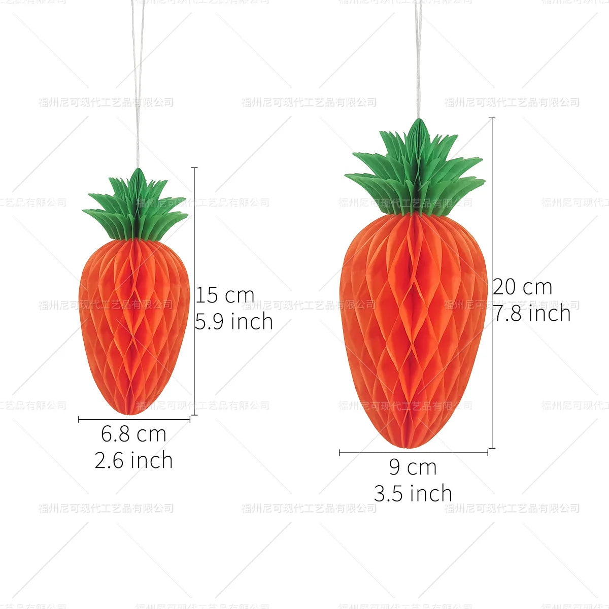 Carrot Hanging Ornaments Easter Themed Party Decorations Hanging Ornaments Kindergarten Classroom Atmosphere Decoration Supplies Oasis Select