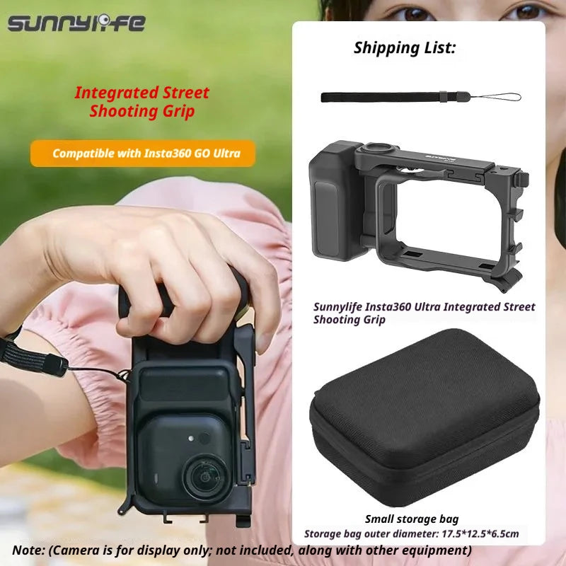 Sunnylife Street Photography Grip for Insta360 GO Ultra