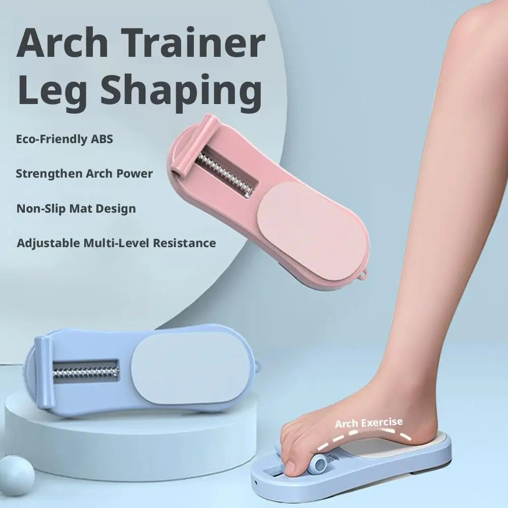 Portable Foot Arch Trainer for Home and Gym, Adjustable Flat Foot Corrector,Plantar Fasciitis Relief- Arch Support Strengthener Oasis Select