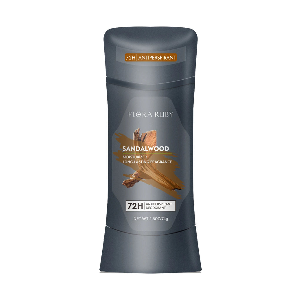 Men's Deodorant marine 72h Sandalwood Perfume Cream Aluminum Antiperspirant Deodorant Lasting Scent,Pure Sport Scent 74g/2.6OZ Oasis Select 03