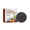Jaysuing He Shou Wu Repair Shavings Shampoo Soap Natural Black Hair Moisturizing and Soft Hair Care Shampoo Soap Oasis Select 100g boxed