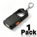 Mini Rechargeable LED Keychain Flashlight – 3 Modes, USB-C