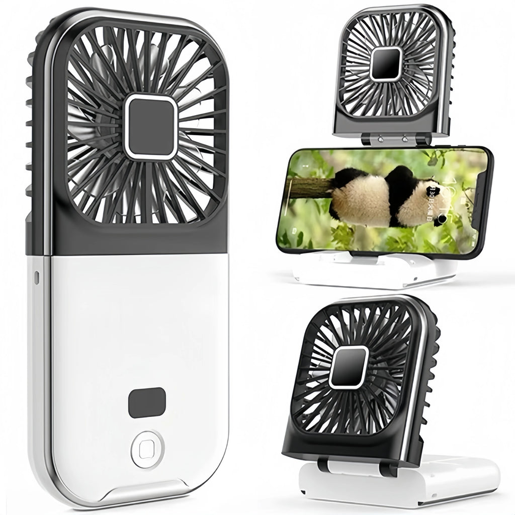 URGGU F30 Pro Portable Handheld Fan – USB Rechargeable, 4 Speed