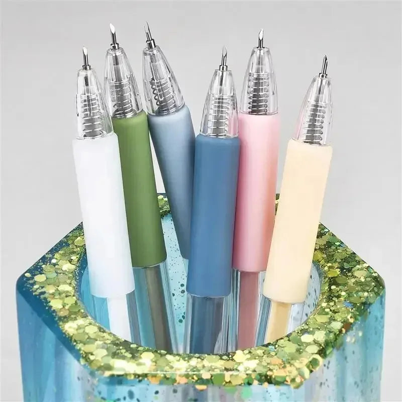 1/2/3pcs Utility DIY Knife Pen Set, Scrapbook Cutting Tool, Paper Cutter Pen, DIY Craft Handwork Tools For School Office Oasis Select