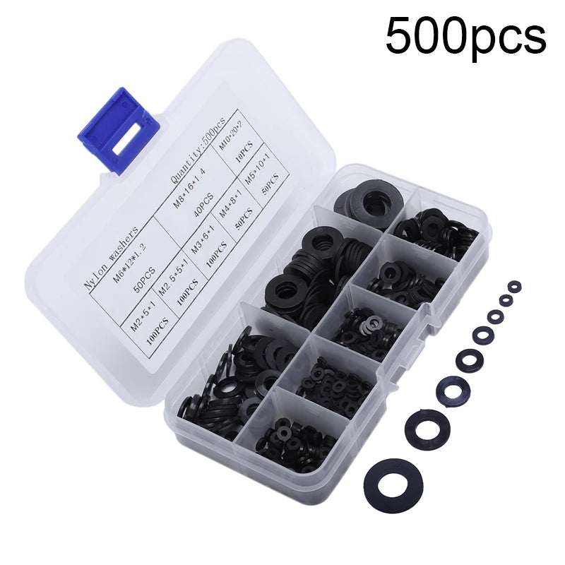 Convenient Practical Gasket Set With box Grommet Kit M2-M10 Pressure Washer Replacement Assortment Automobiles Oasis Select