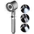 High Pressure Strong Current Shower Head Water Saving Shower with Water Filter 3 Mold Knobs Controllable Hand Shower Bathroom Oasis Select shower head