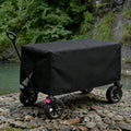 Multi-purpose Folding for Trolley Cover |Suitable for Most Outdoor for Trolleys,Provides All-Weather Protection,Fabric,Available Oasis Select black