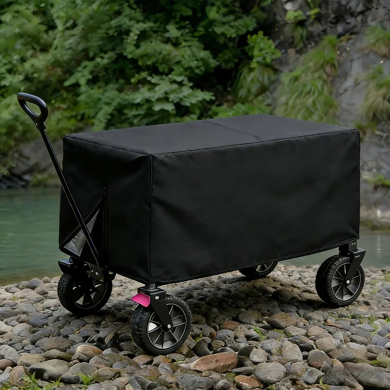 Multi-purpose Folding for Trolley Cover |Suitable for Most Outdoor for Trolleys,Provides All-Weather Protection,Fabric,Available Oasis Select black