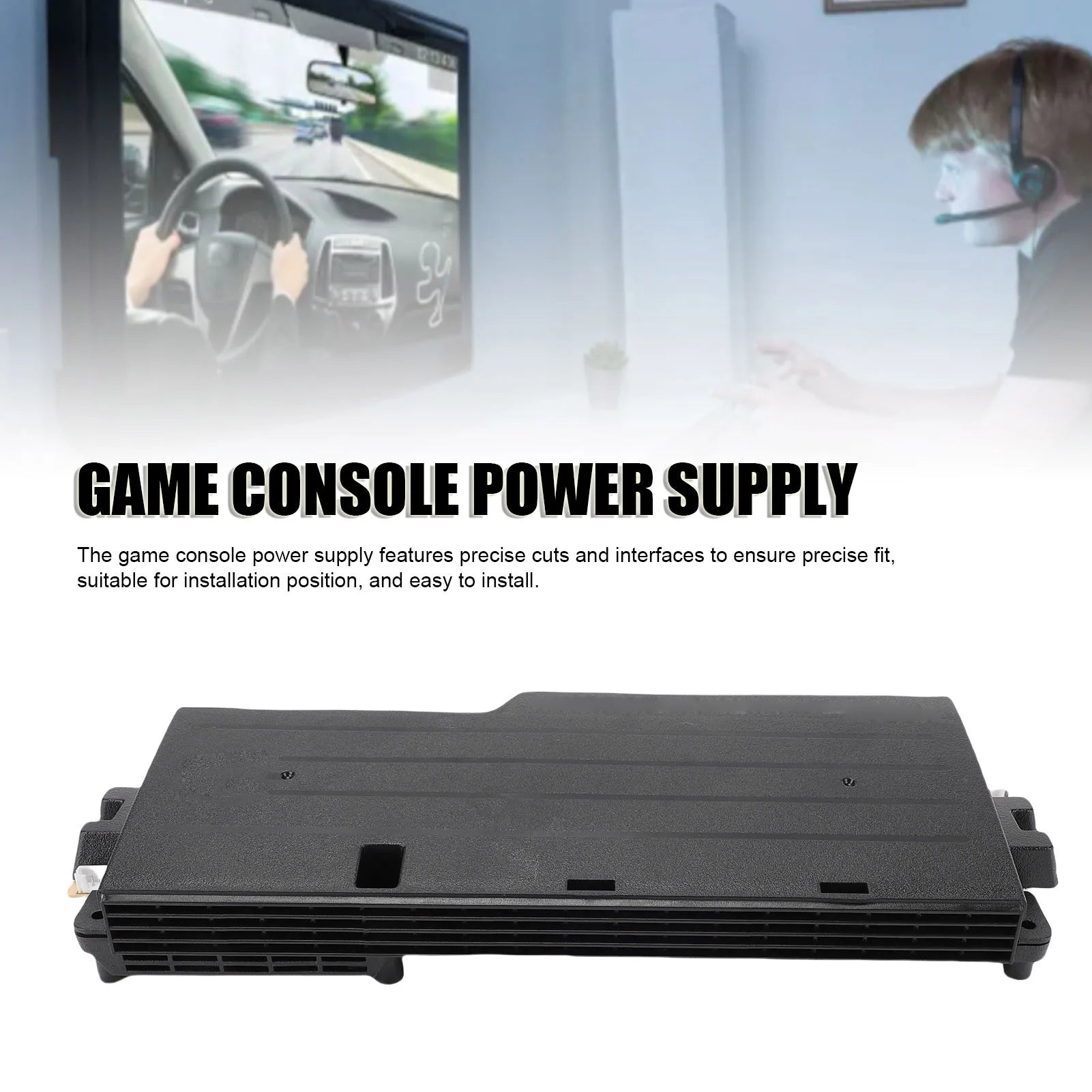 Console Internal Power Supply EADP-185AB Power Supply Fit for PS3 Slim 3000 Game Console Replacement Part Internal Power Source Oasis Select Default Title