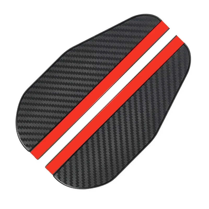 1/2/3/4pairs Car Rearview Mirror Rain Eyebrow Carbon Fiber Universal Car Rain Shield Reversing Mirror Rain Cover Car Accessorie Oasis Select