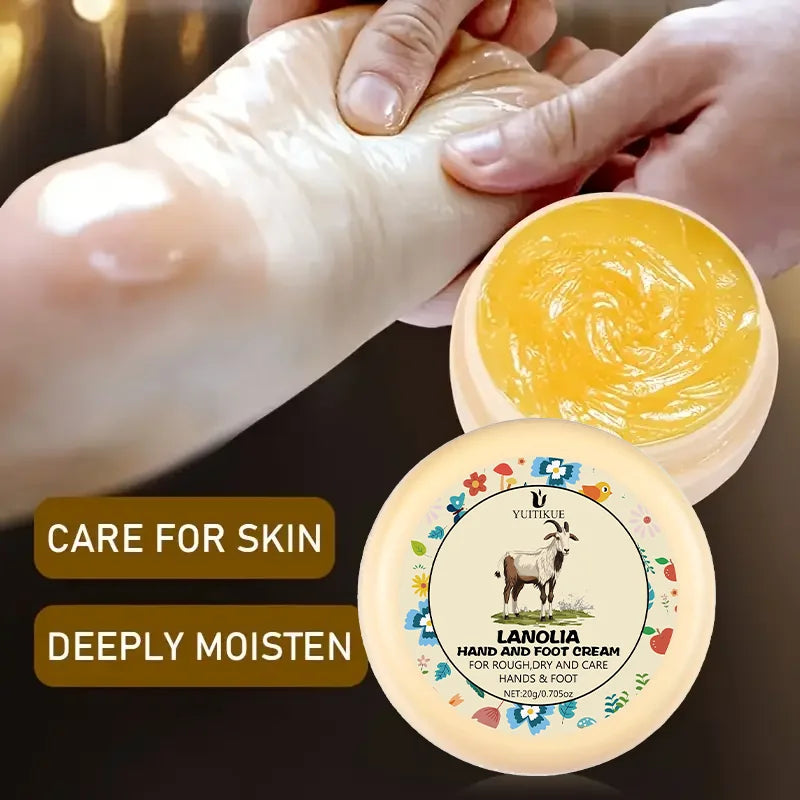 YUITIKUE Lanolin Hand & Foot Cream – Dry & Cracked Skin 20g