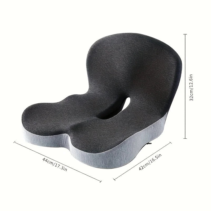 Ergonomic Seat Cushion Hand Washable Cover Waist Support Comfort Seat Cushion for Back Sleepers Office Car Home Use Home Textile Oasis Select