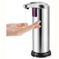 New Stainless Steel Automatic Soap Dispenser Waterproof Electric Touchless Soap Dispenser Foam Soap Machine Bathroom Oasis Select Double Bond