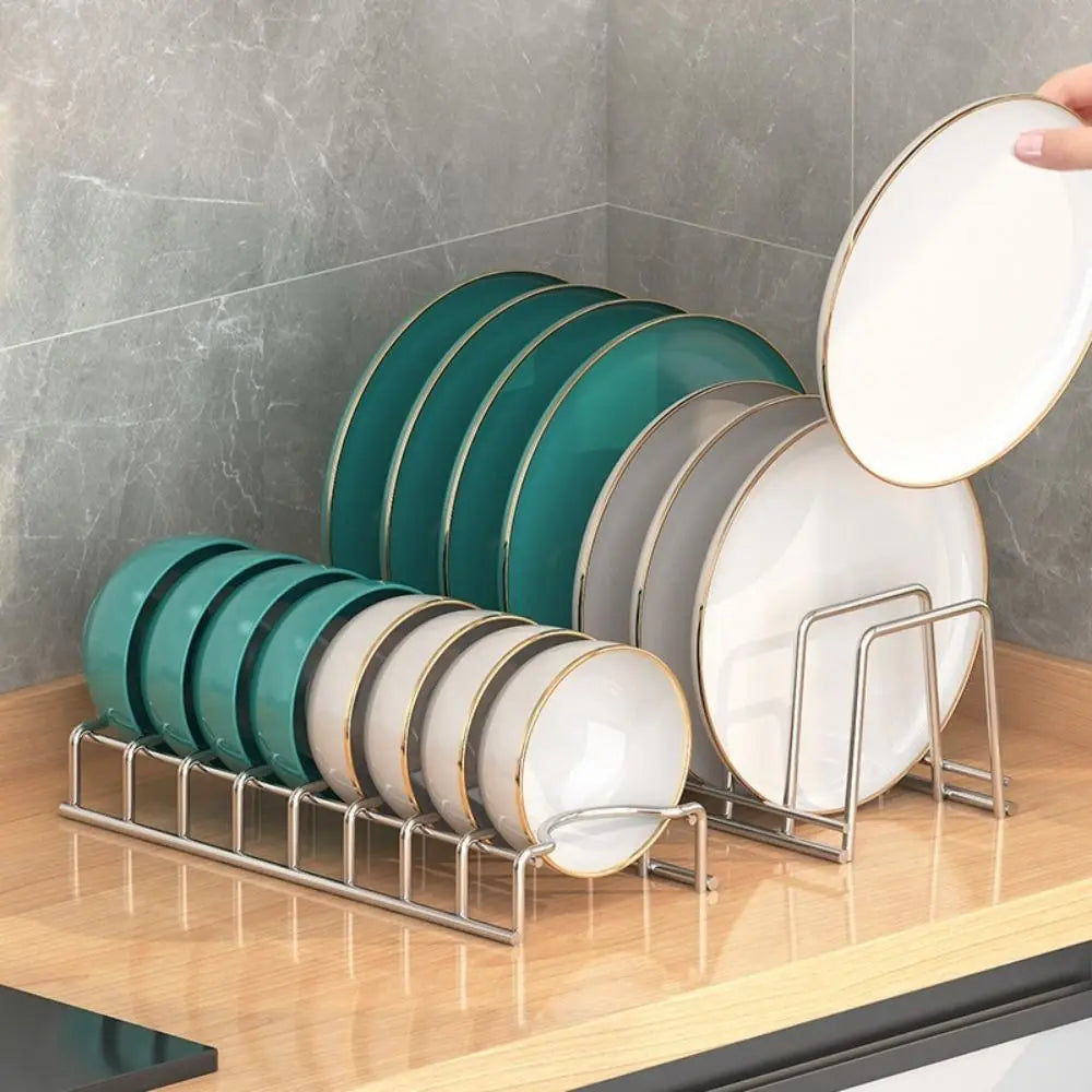 Multipurpose Dish Drying Rack Stainless Steel Rust-Proof Bowl Draining Rack Space Saving Kitchen Organizer Dish Drying Holder Oasis Select