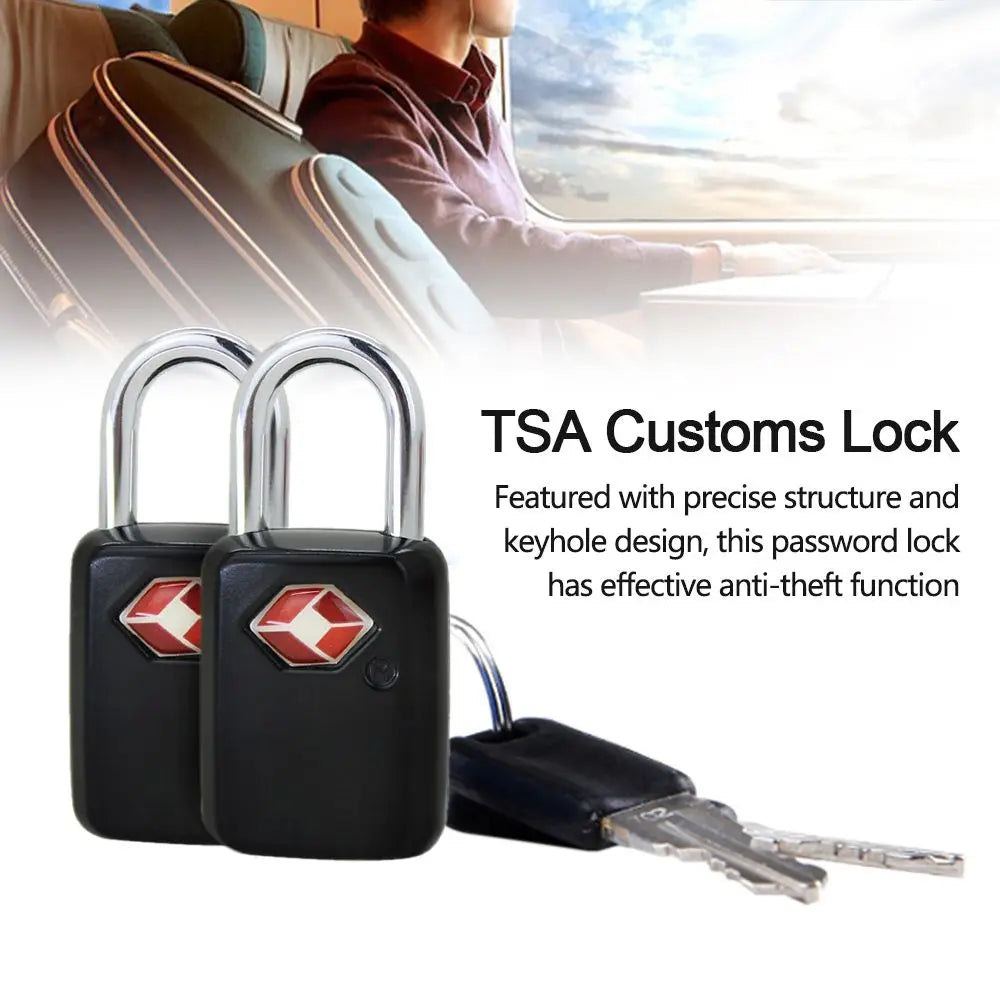 Portable Customs Lock TSA Locks Customs Lock for Travel Luggage Suitcase Anti-theft Padlock Oasis Select