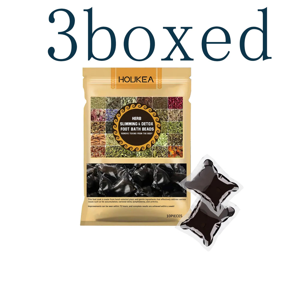 Herbal Foot Bath Beads – Moisturizing & Nourishing Foot Soak Herbal Foot Soak Oasis Select 3boxed