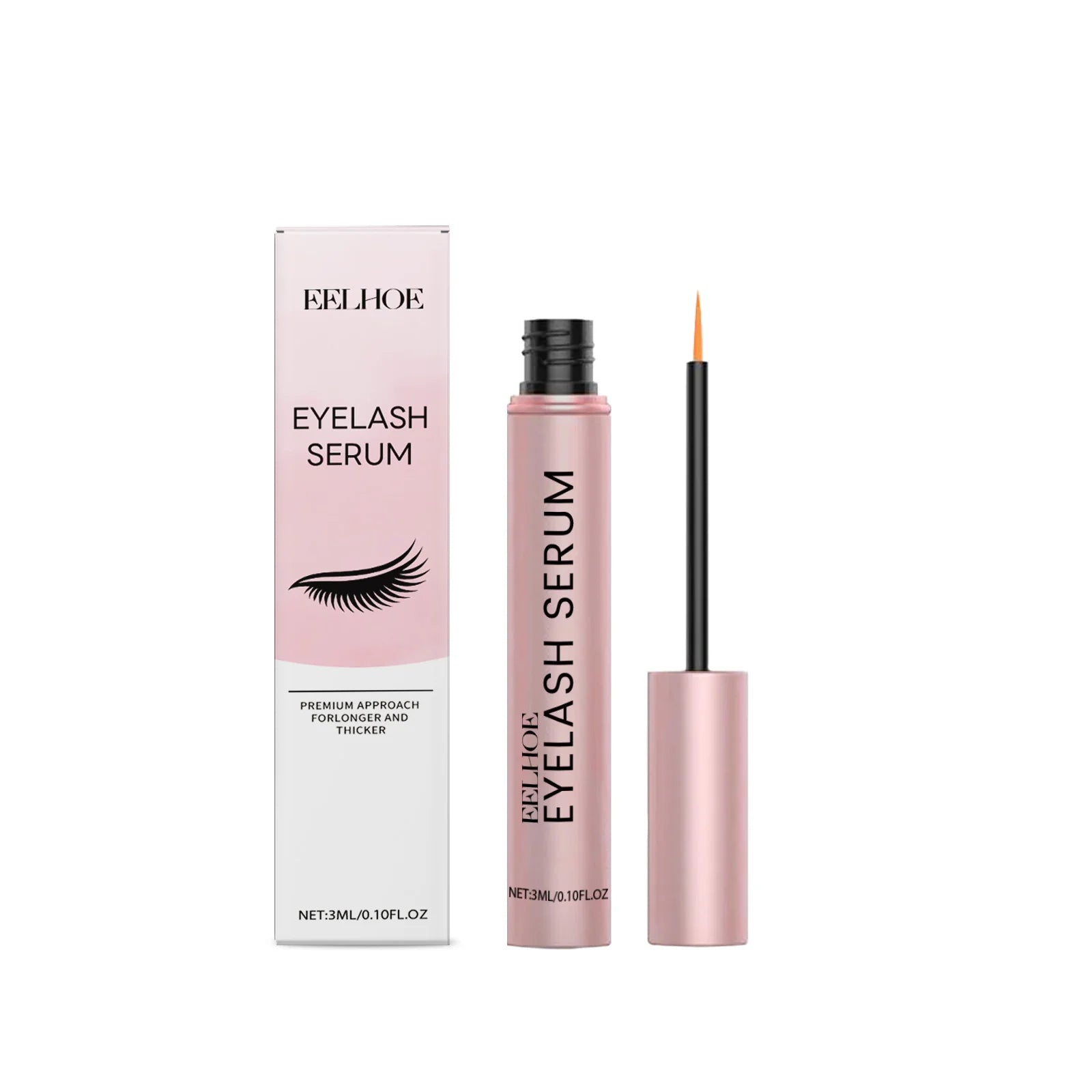 EELHOE Eyelash & Eyebrow Growth Serum – Longer Thicker Lashes