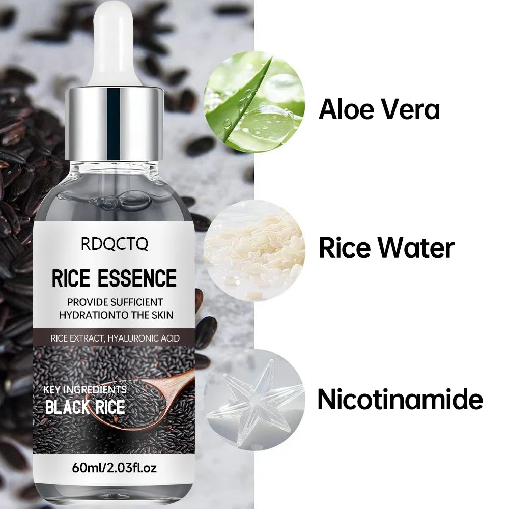 Rice Extract Hyaluronic Acid Serum 2-Pack | Daily Hydration Facial Serum Essence Oasis Select
