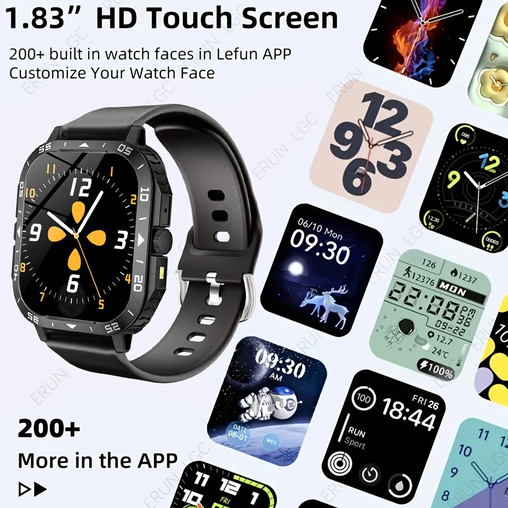 ERUN Smart Watch – Sports Modes, Calls, Alexa & Music