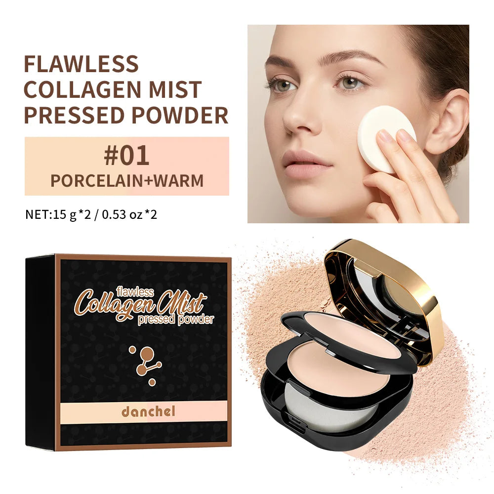 Collagen Contour Setting Powder – Matte & Oil Control, 2 Shades