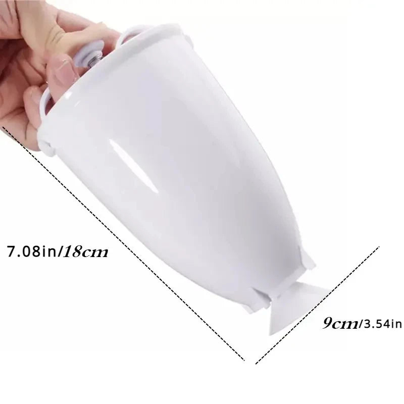 DIY Confectionery Pastry Baking Tools Donut Maker Dispenser Donut Making Artifact Creative Dessert MoldKitchen Gadget Bakeware Oasis Select WHITE