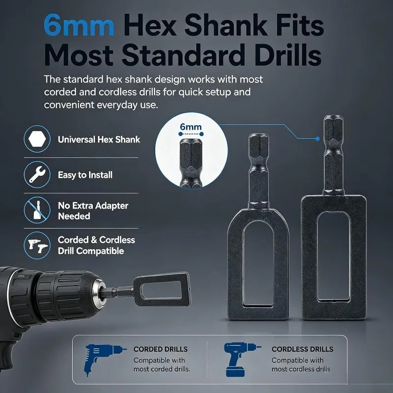 Drill Chuck Duty Drill Wire Twister Tool For 9 And 11 Fence Wire Tying Chain Link Fence Twister For Electric Drill Twist Sleeve Oasis Select