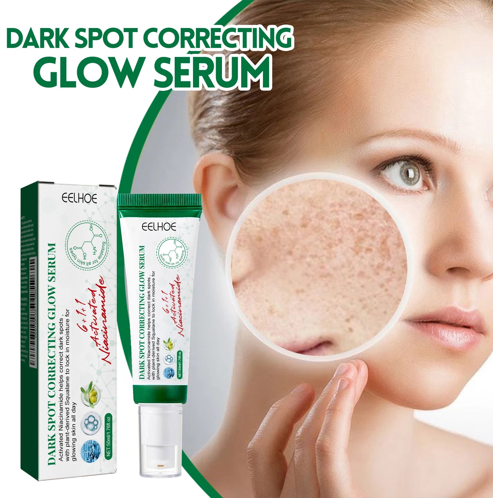 Eelhoe Melanin Correcting Serum – Brighten & Fade Freckles