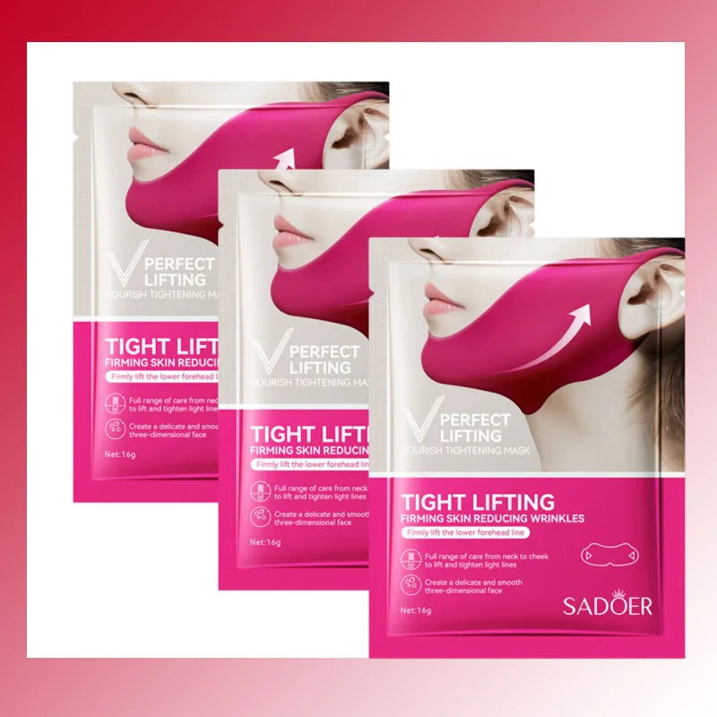 SADOER V-Shape Face Firming Cream – Collagen Lift & Contour Face Firming Cream Oasis Select 3pc