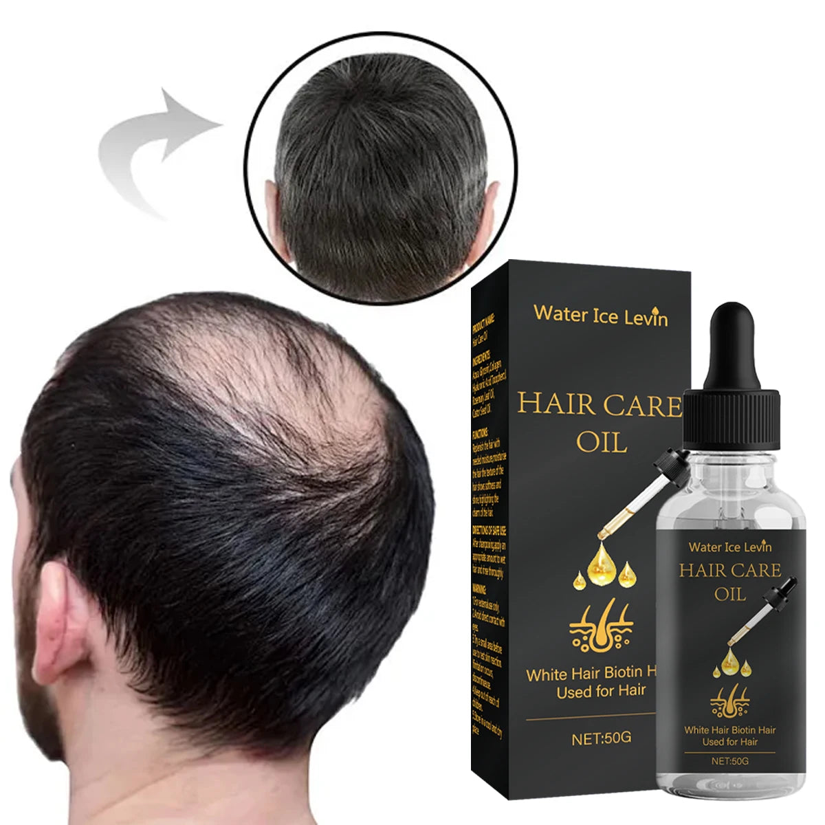 Biotin Hair Oil – Rosemary, Castor Oil & Collagen for Shine Hair Treatment Oil Oasis Select