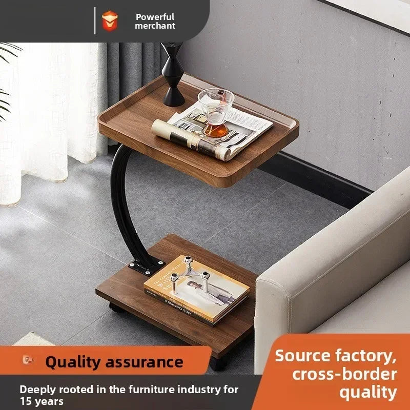 Multi-functional Sofa side table removable mini small coffee table small table with wheels sturdy and durable Oasis Select