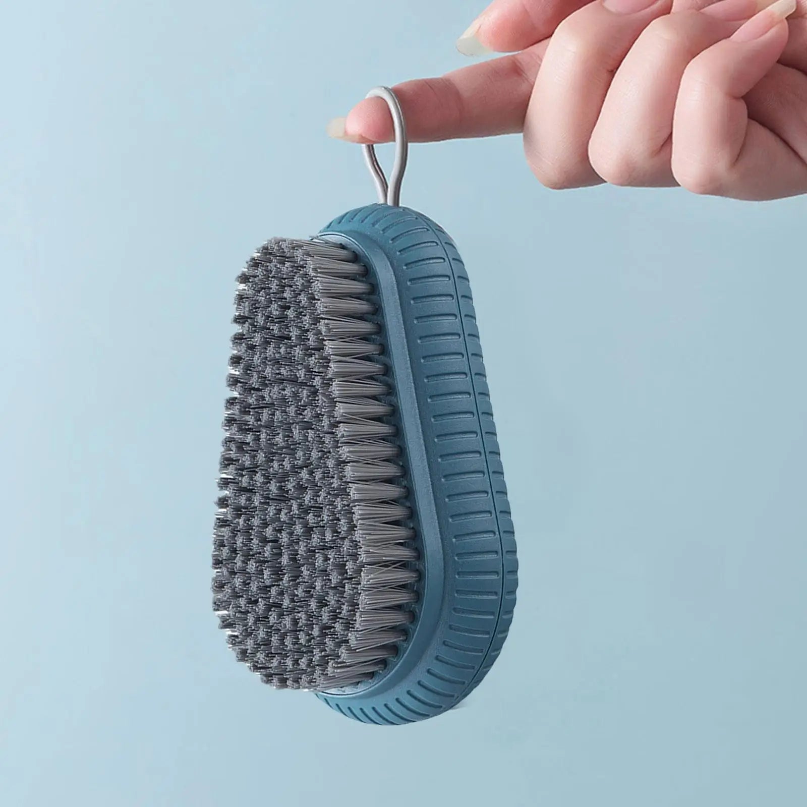 Nail Brush for Cleaning Fingernails, Heavy Duty Finger Nail Scrub Brush Hand Scrub Brush Narrow Bristles for Fingernails & Toes Oasis Select