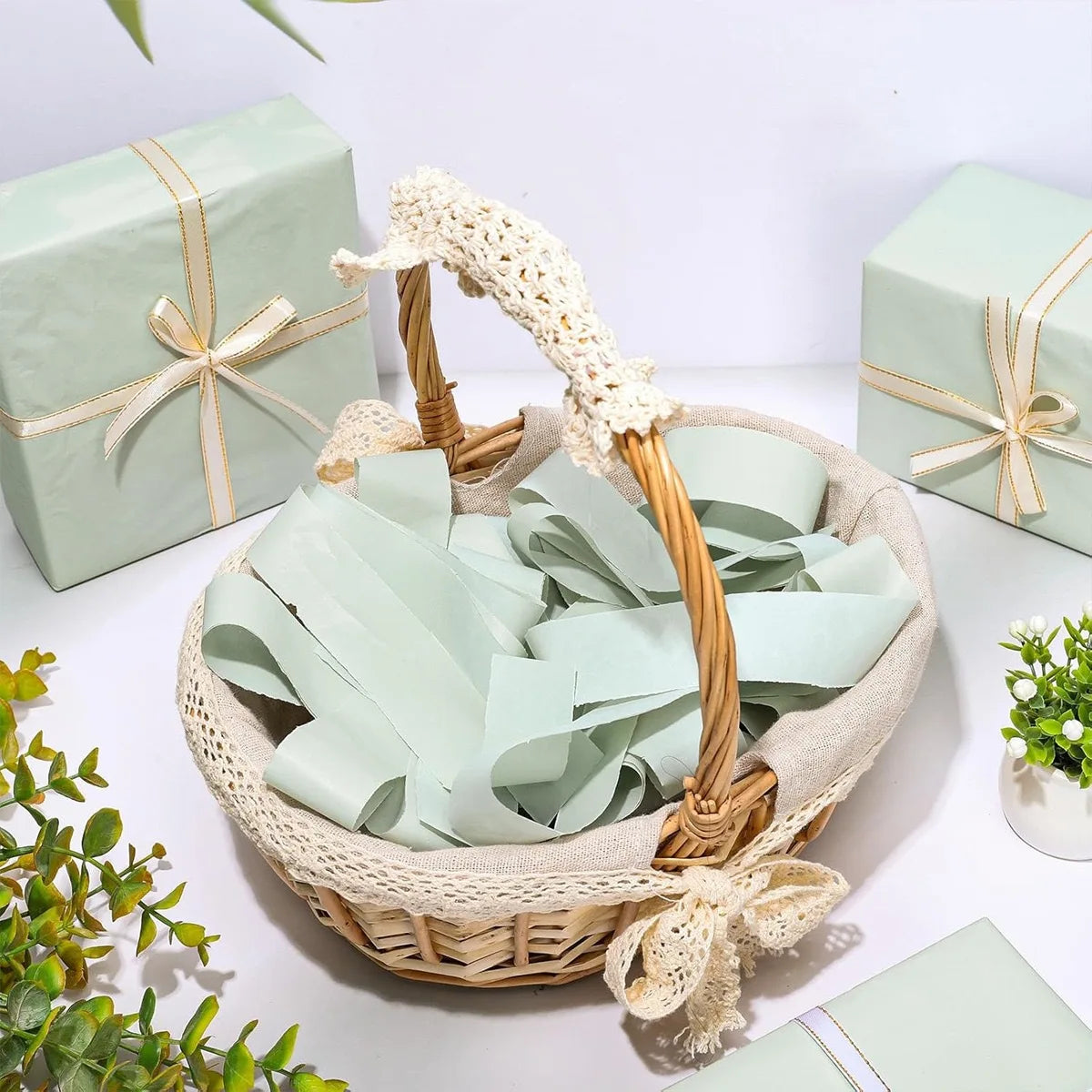 50 Sheets Sage Green Tissue Papers Light Green Wrapping Paper Solid Color Tissue Paper Gift Wrapping Paper Oasis Select
