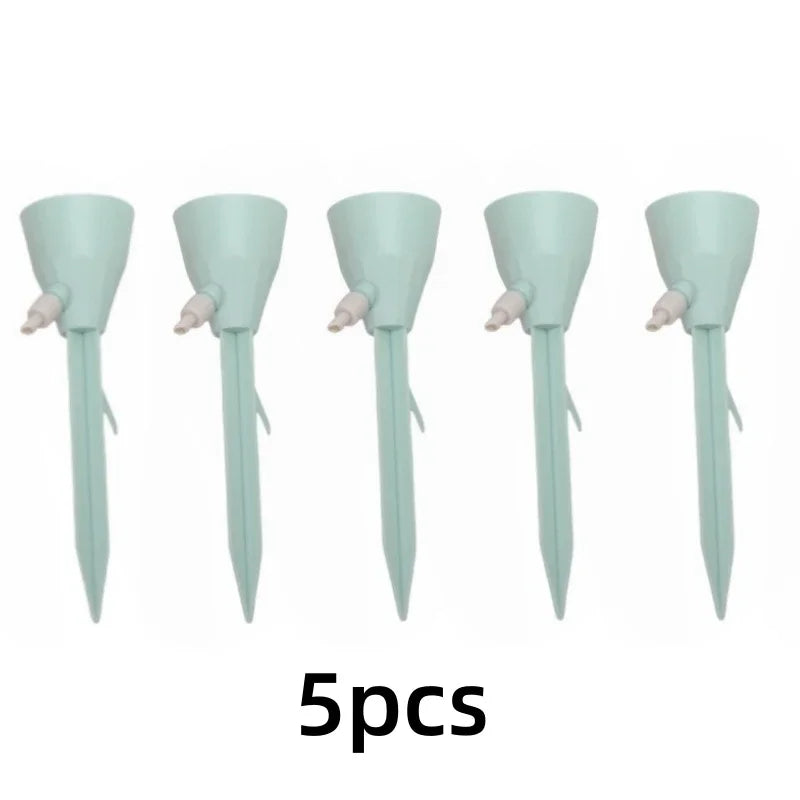 Automatic flower watering device for home potted plants, adjustable drip speed when going out, automatic irrigation dripper Oasis Select 5pcs