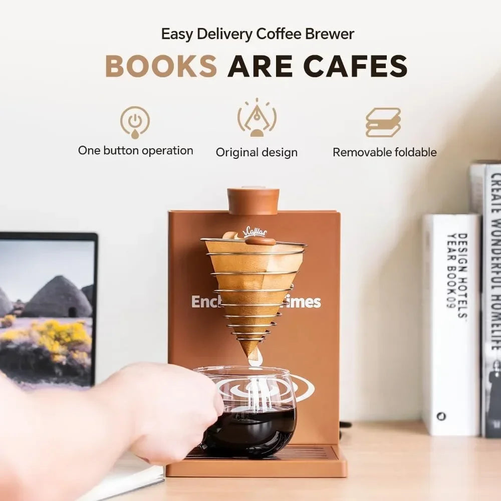 URGGU Portable One Cup Pour Over Coffee Maker & Tea Brewer