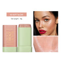 Multi-function Blush Stick Face Makeup Waterproof Easy Color Rouge Blusher Cream Contour Rendering Brightening Contour Makeup Oasis Select 2