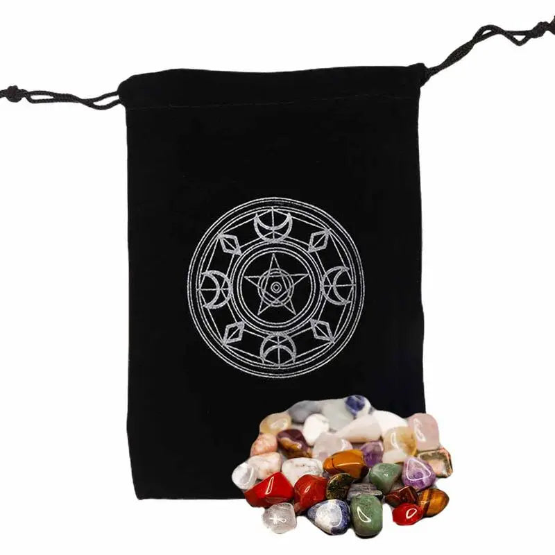 Tarot Card Holder Pouch Tarot Card Storage Special Bag Mysterious Black Magic Themed Tarot Card Holder Tarot Card Bags Gift Bag Oasis Select