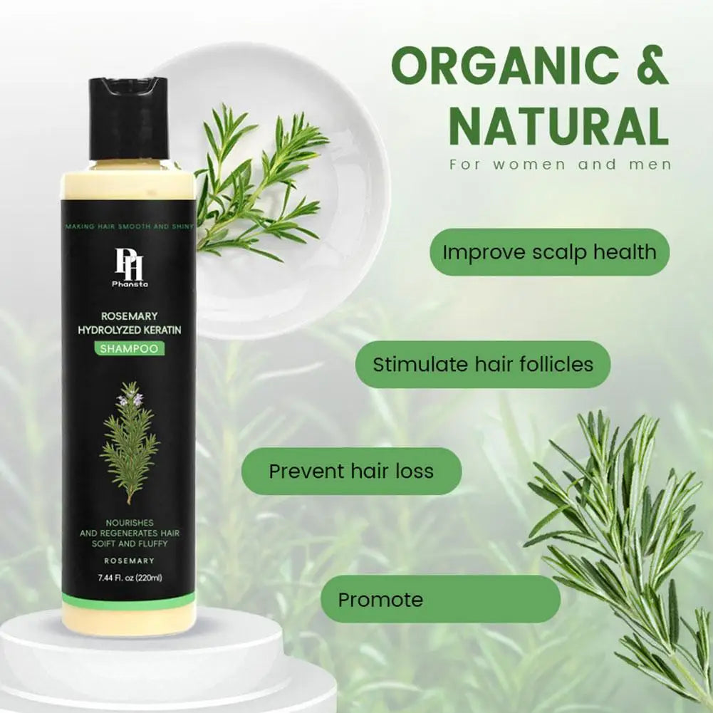 1/2pcs Rosemary Hair Shampoo Volumizing and Thickening Strengthening and Oil Control Nourishes and Repairs Hair Oil Adds Volume Oasis Select