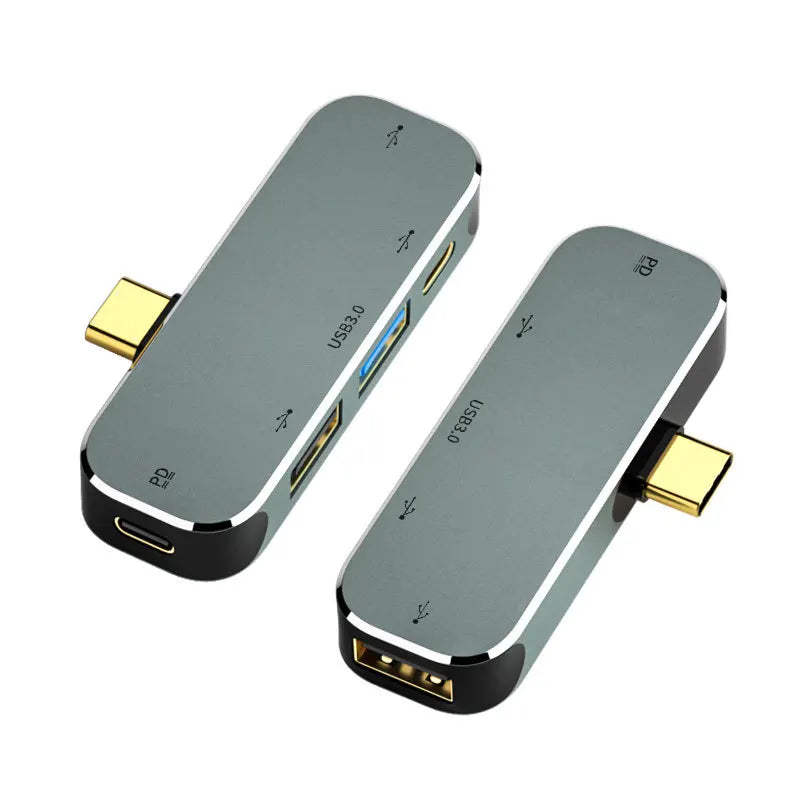  USB C Type-C Docking Station HUB3.55mm Jack Multi-function Converter PD100W USB3.0/USB2.0/USB3.1 HDMI-Compatible USB Extender Oasis Select