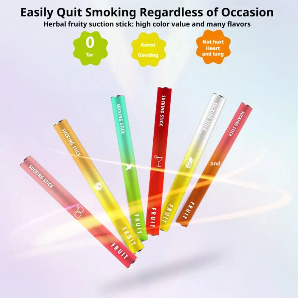 Nicotine-Free Smoking Cessation Stick | Natural Herbal Fruit Flavor