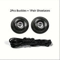 No-Tie Swivel Buckle Shoelaces – 90cm Polyester | 1 Pair
