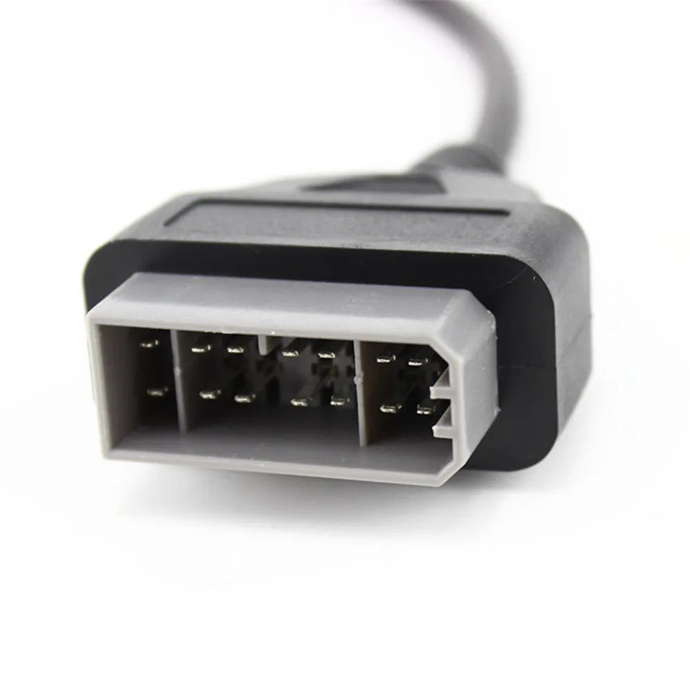 Nissan 14-Pin to OBD2 16-Pin Diagnostic Adapter Cable OBD Diagnostic Adapter Oasis Select
