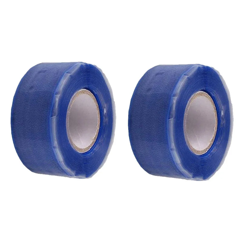 1/3pcs Super Strong Fiber Waterproof Tape Stop Leaks Seal Repair Tape Performance Self Fix Tape Adhesive Sealing Tape 1.5m New Oasis Select 25mm blue-2pcs 1.5m