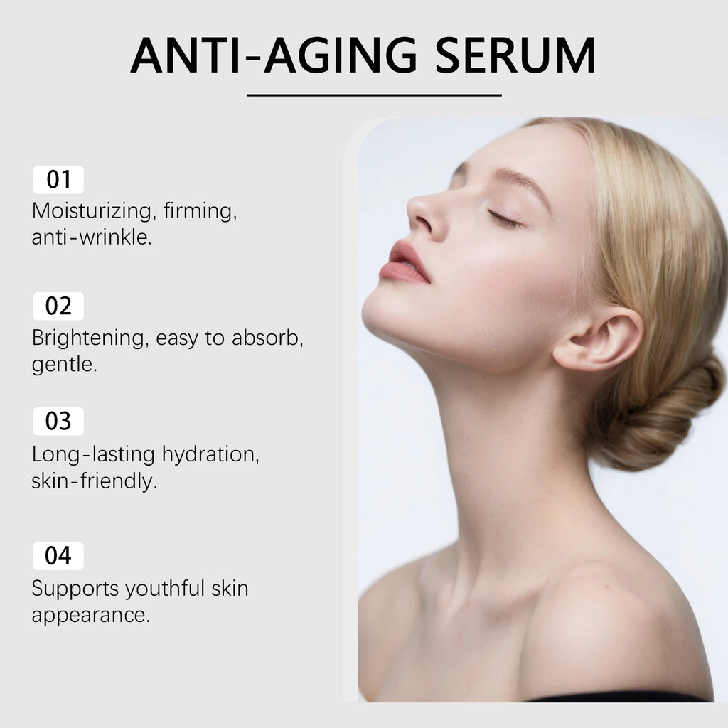 Retinol Essence Anti-Aging Serum Reduces Fine Lines Wrinkle Lifting Firming Brightening Hydrating Facial Serum Skin Care Oasis Select