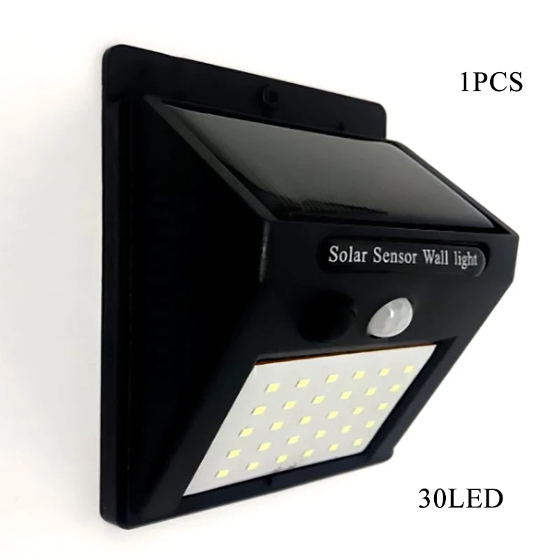 Hot Sale 20~30 LED Solar Light Wireless Sensor Waterproof Solar Wall Lamp Outdoor Motion Garden Decoration Spotlights Oasis Select Y008-J