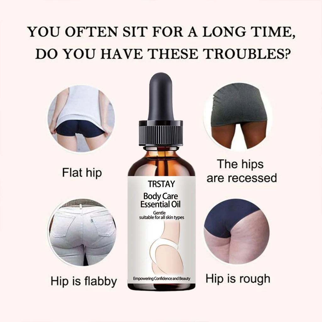 TRSTAY Natural Butt Enhancement Firming Body Oil – Unisex