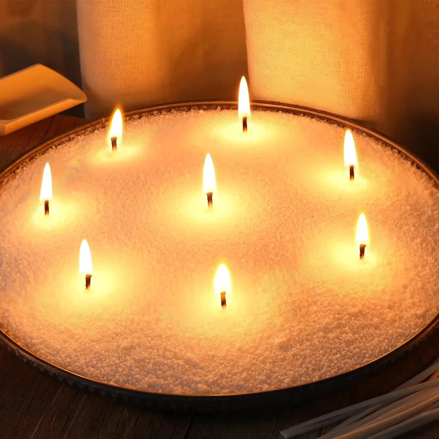 50pcs Cotton Candle Wicks for DIY Sand Candle Making