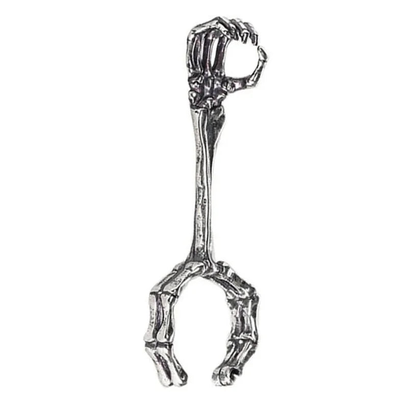 Smoking Accessories Rings Cigarette Holder Rack Metal Finger Clip Smoke Cool Gadgets for Man Gifts Smoker Tools Oasis Select Silver
